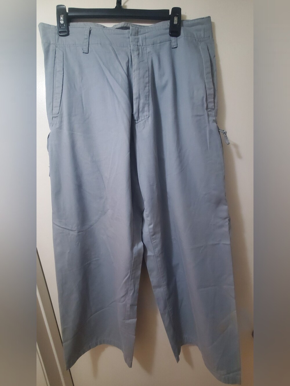 Banana Republic Light Blue Men's Straight-Leg Pants Size 34R